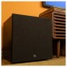 JBL Stage 200P Powered Subwoofer, Black - lifestyle