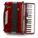 Deluxe Accordion by Gear4music, 48 Bass - Secondhand