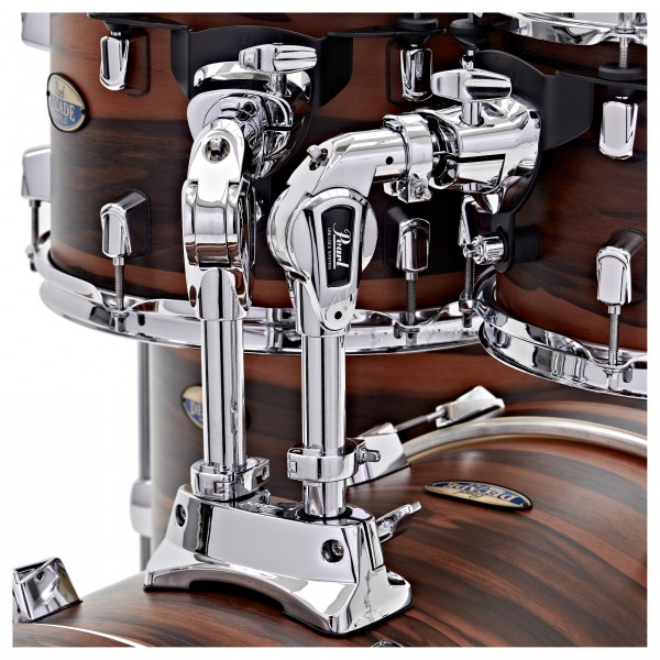 Pearl Decade Maple Pro Drum Kit w/Sabian XSRs, Matte Dark Walnut