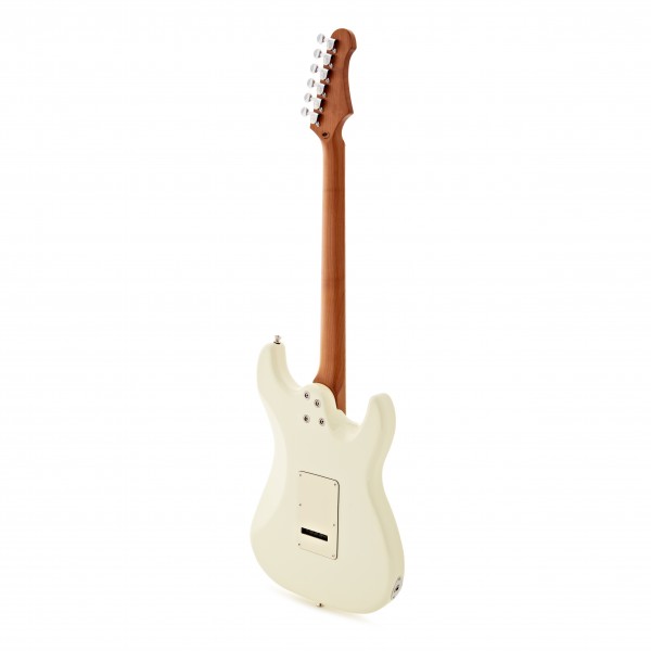 JET Guitars JS-400 HSS Roasted Maple Left Handed, Olympic White