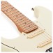 JET Guitars JS-400 HSS Roasted Maple Left Handed, Olympic White