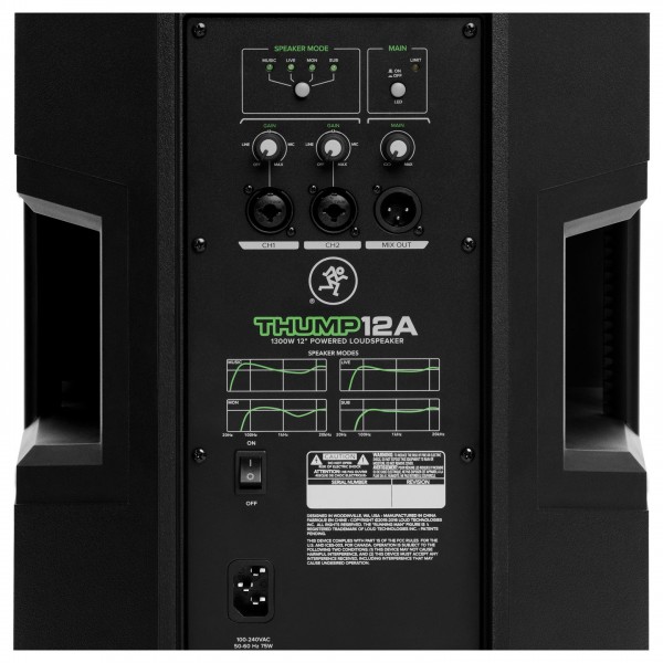 Mackie Thump 12A Active PA Speaker Secondhand at Gear4music