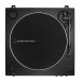 Audio Technica AT-LP60X-BT Bluetooth Turntable, Black Top View