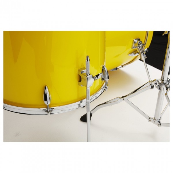 Tama Imperialstar 22'' 6pc Drum Kit, Electric Yellow - Floor Tom