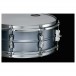 Tama SLP 14'' x 5.5'' Classic Dry Aluminum Snare Drum - Side Angle