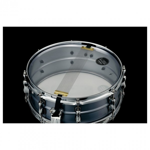 Tama SLP 14'' x 5.5'' Classic Dry Aluminum Snare Drum - Snare Side