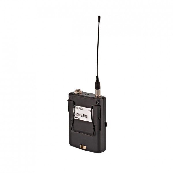Shure QLXD Custom Wireless Headset Microphone System; K51 - Bodypack, Back