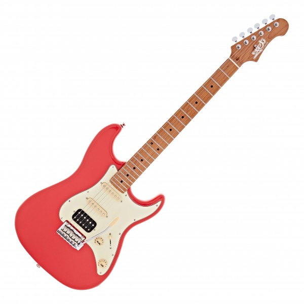 Jet Guitars JS-400 HSS Roasted Maple, Red