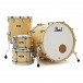 Pearl Masters Maple 22'' 4pc Shell Pack, Matte Natural