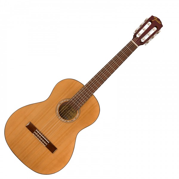 Fender FA-15N 3/4 Nylon String w/ Bag, Natural - Front