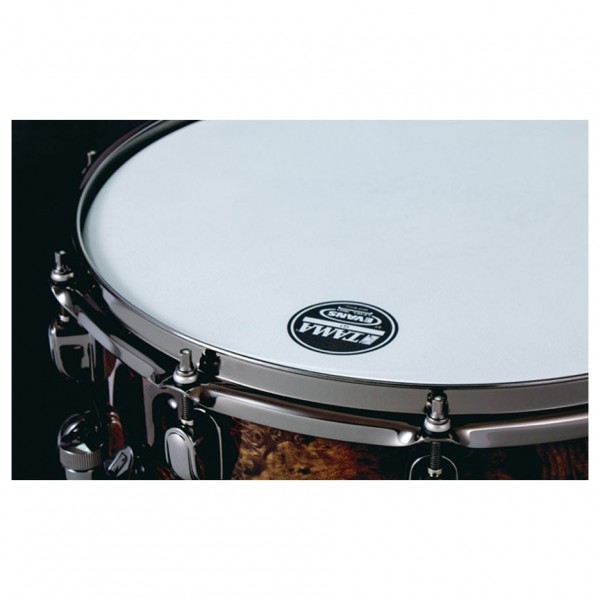 Tama SLP 14" x 6" Snare Drum, Kona Mappa Burl - Hoop
