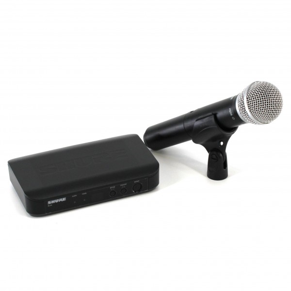 Shure BLX24/PG58-K3E Handheld Wireless Microphone System - Secondhand