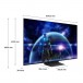 Samsung 2024 S90D 48-inch OLED 4K HDR Smart TV Dimensions View