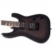 Jackson JS32Q DKA Dinky HT, Trans Black Burst