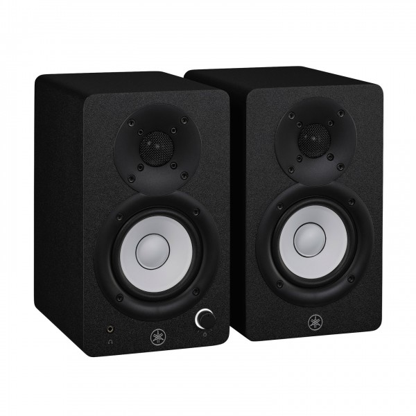 Yamaha HS3 Monitors, Black (Pair) - Pair, Angled Right