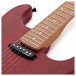 LA Select Guitar HS by Gear4music, Trans Ruby Red