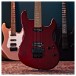 LA Select Electric Guitar HS by Gear4music, Trans Ruby Red