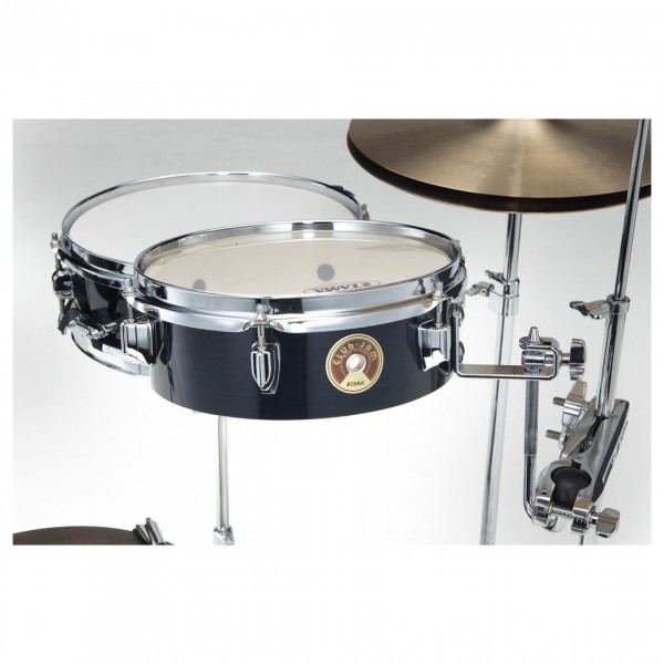 Tama Club-Jam Pancake 18" 4pc Shell Pack, Hairline Black - Tom