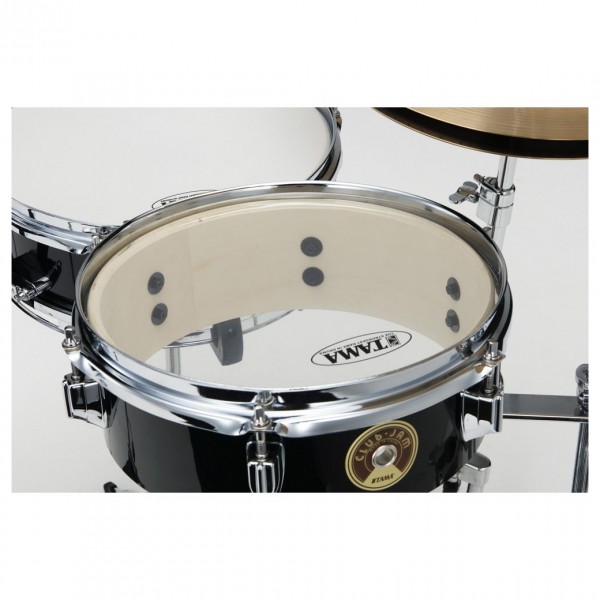 Tama Club-Jam Pancake 18" 4pc Shell Pack, Hairline Black - Tom Top