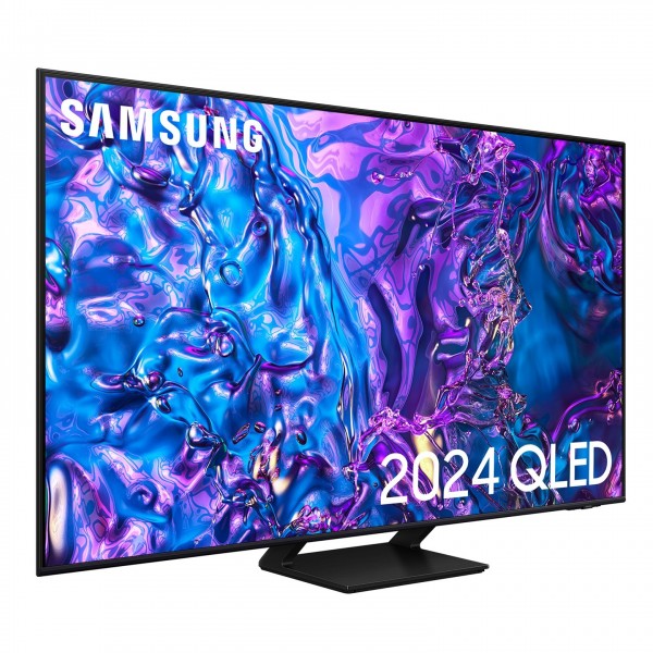 Samsung 2024 Q70D QLED 4K HDR Smart TV Side View 