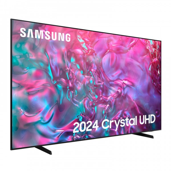Samsung 2024 DU9000 98 Crystal UHD 4K HDR Smart TV Side View