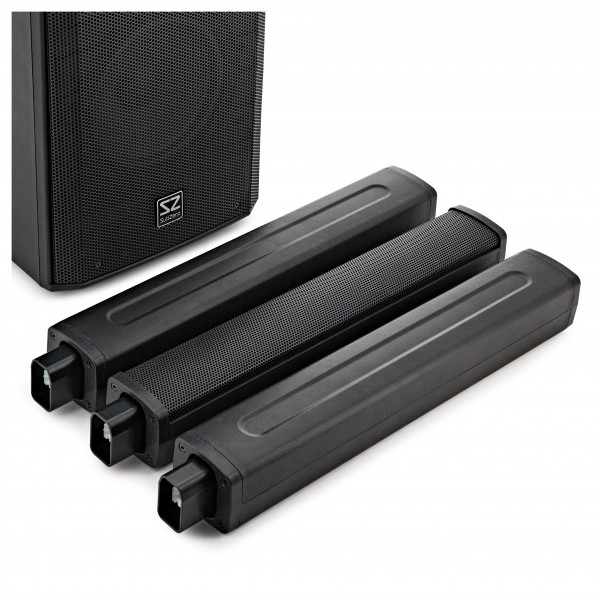 SubZero L48B Battery Powered Active 8" Column DSP PA System