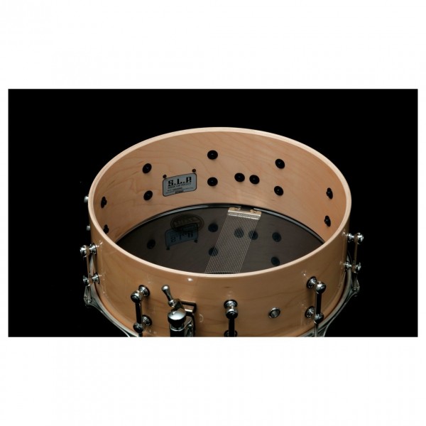 Tama SLP 14'' x 5.5'' Classic Maple Snare Drum, Super Maple - Inner Shell 