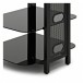 AVCOM HiFi Rack Cabinet, Black