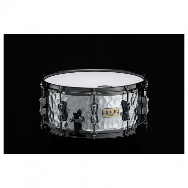 Tama S.L.P. 14 x 6" Expressive Hammered Steel Snare Drum - Full