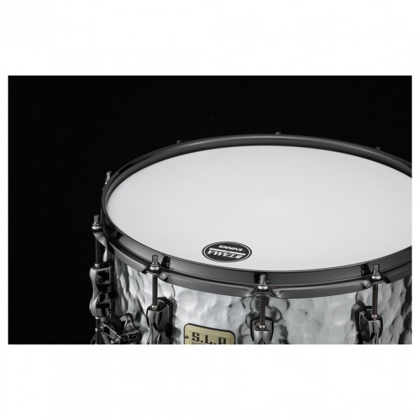 Tama S.L.P. 14 x 6" Expressive Hammered Steel Snare Drum - Head