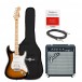 Squier Sonic Stratocaster MN Pack with Free 3 Months Fender Play