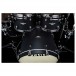 Tama Starclassic Maple 22'' 4pc Shell Pack, Flat Black - Bass Drum Overhead