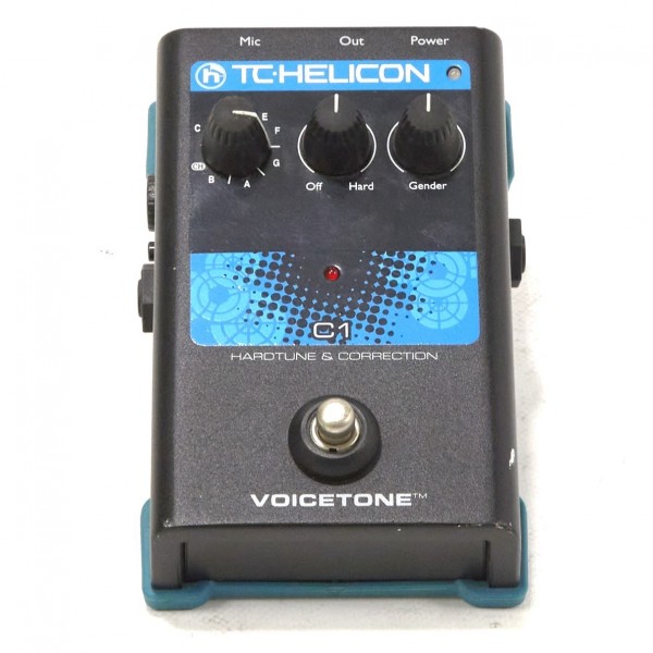 TC Helicon VoiceTone C1 Hardtune and Correction Vocal Processor - Secondhand
