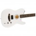 Fender Limited Edition FINNEAS American Acoustasonic Telecaster, Satin Arctic White