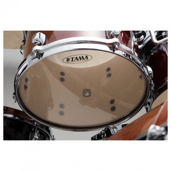 Tama Starclassic Performer 22" 4pc Shell Pack, Dark Cherry Fade - Tom