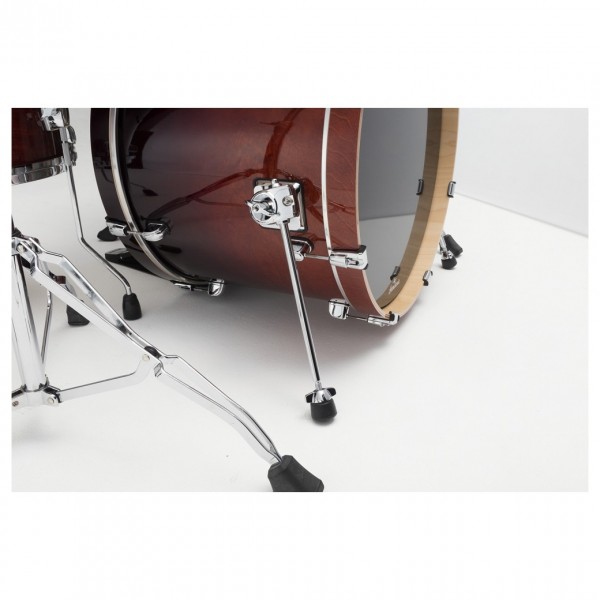 Tama Starclassic Performer 22" 4pc Shell Pack, Dark Cherry Fade - Bass Drum