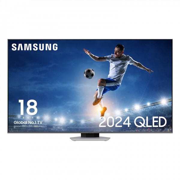 Samsung 2024 Q80D 85-inch QLED 4K HDR Smart TV Front View 2
