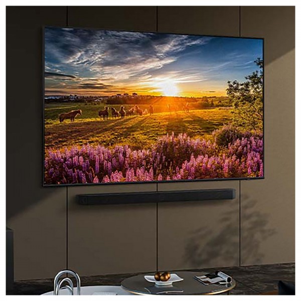 Samsung 2024 Q60D 85-inch QLED 4K HDR Smart TV Lifestyle View