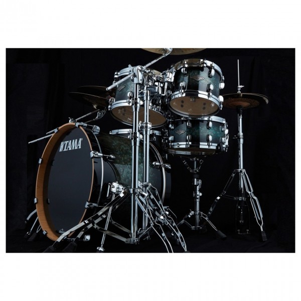 Tama Starclassic Performer 22" 4pc Shell Pack, Molten Blue Burst - Freestyle 2