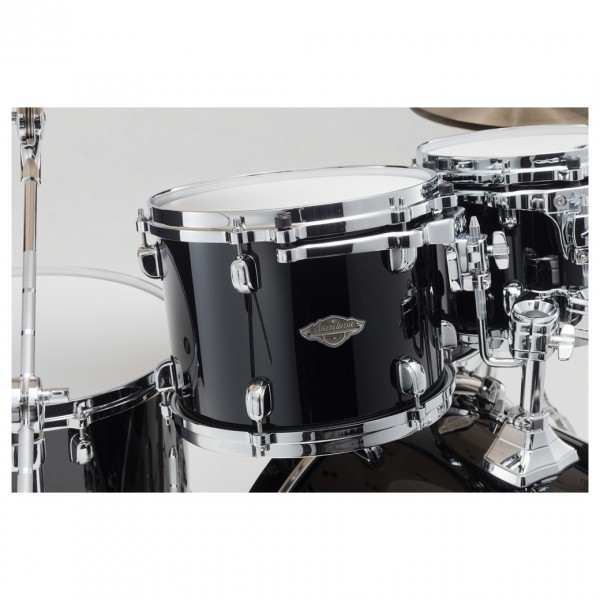 Tama Starclassic Performer 22" 4pc Shell Pack, Piano Black - Rack Toms