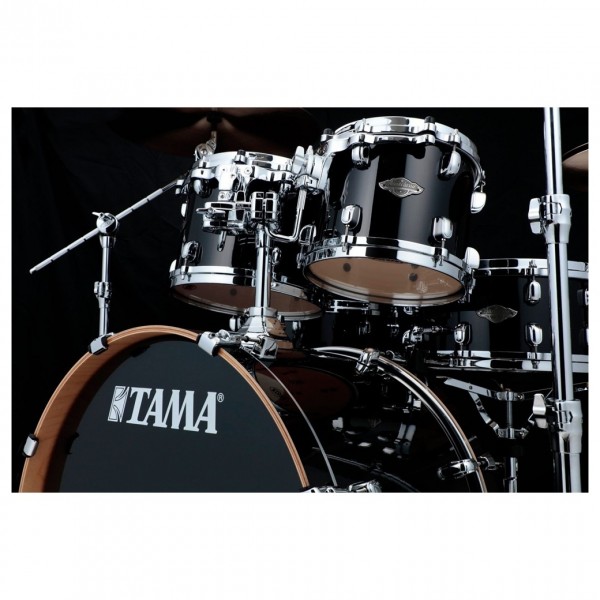 Tama Starclassic Performer 22" 4pc Shell Pack, Piano Black - Freestyle 1