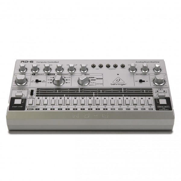 Behringer RD-6 Maszyna bębnowa, Silver - Z drugiej ręki