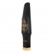 Theo Wanne Brahma Baritone Saxophone Mouthpiece, Hard rubber, 6* - Front Angle