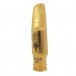 Theo Wanne Shiva 4 Alto Saxophone Mouthpiece, Metal, 7 - Front Angle