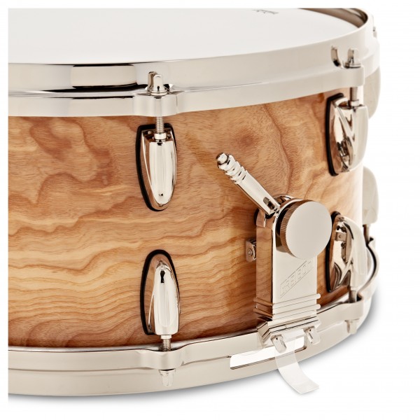 Gretsch USA 140th Anniversary Limited Edition 14" x 7" Snare Drum & Bag, Figured Ash
