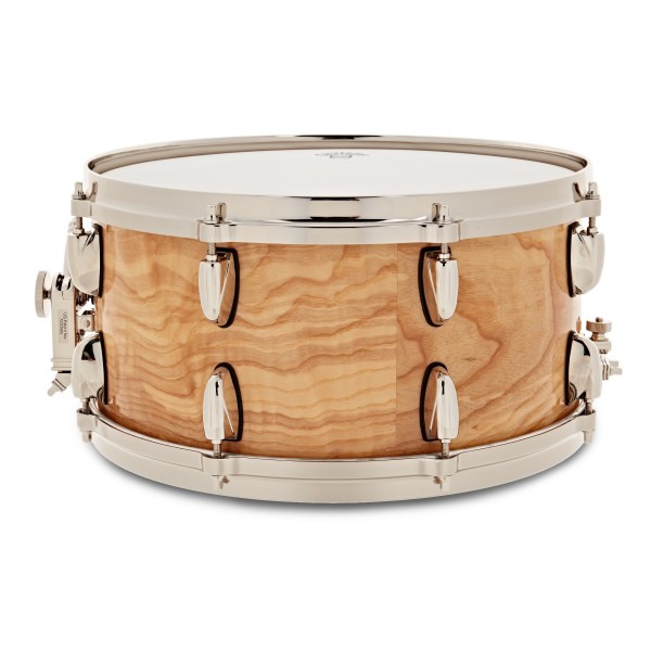 Gretsch USA 140th Anniversary Limited Edition 14" x 7" Snare Drum & Bag, Figured Ash