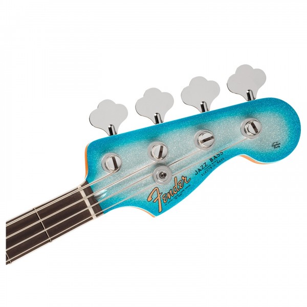 Fender Limited Player Plus x Blu DeTiger Jazz Bas RW, Sky Burst Sparkle ...