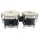 LP Matador Wood Bongos Black Chrome Hardware - Secondhand