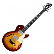 Hagstrom Super Swede F Electric Guitar, Vintage Sunburst