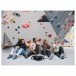 JBL Xtreme 4 Portable Bluetooth Speaker, Black - Lifestyle image climbing wall